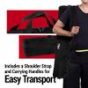 VidPro TC-45 Tripod Carrying Case - Heavy Duty Nylon Bag with Shoulder Straps and Handles - Compact Case with Full Length Zippered Closure Plus External Pocket Fits Tripod with Head up to 45 Inches view 4