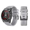DKEnjoy Silicone Quick Release Wrist Band Replacement Bracelet Watch Strap for Garmin Fenix 5X/Fenix 5X Plus/Fenix 3/Fenix 3 HR Smartwatch (Gray) view 1