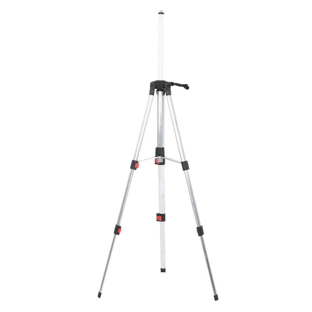 1.2M Tripod Level Stand, Professional Lightweight Automatic Self Leveling Tripod Holder Level Measurement Tool with Adjustable Height 4-Section Legs and Storage Bag