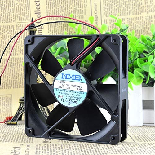 12CM Frequency Converter Fan Silent Fan 24V 0.31a 4710nl-05w-b50 6months Warranty