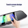 Mirror Dash Cam, Dual Dashboard Camera Recorder with Touch Screen Front Rear View HD Camera, G Sensor, Reverse Monitor, Loop Recording with 16GB Micro SD Card view 2