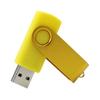 128GB Rotate Shape USB 2.0 Flash Drive USB Flash Drive PenDrive Memorias USB Memory Stick USB Drive USB Flash Disk Thumb Drive U Disk Pen Drive USB Stick (Yellow) view 1
