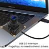 ALPCAM 1080P USB Camera Module HD 2MP High Speed 60fps 120fps 260fps Indudtrial Mini Webcam UVC Golf Swing Camera Module with No Distortion Lens for Linux Windows Android view 4