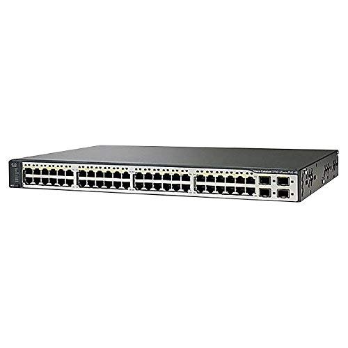 WS-C3750V2-48PS-S Catalyst 10/100 PoE (Renewed)