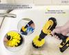 3 Pcs Drill Brush Scrubber Set, Multi-Surface, Nylon 2/3.5/4 in Heads view 4