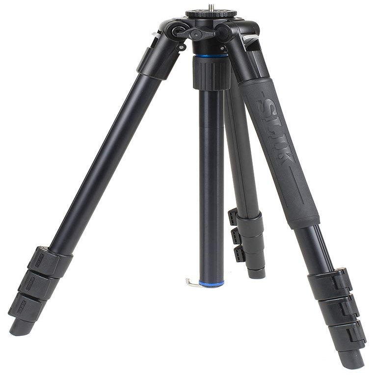 SLIK PRO AL-324 Aluminum Tripod Legs w/Rapid Flip Mechanisim 58" Tall (613-356) - Folds Down to 21.3", Weighs 2.9lbs, Supports 26lbs