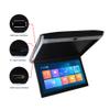 Kunfine Car 17.3 Inch Overhead Monitor Screen Display LED Vehicle Flip Down Roof Mount Console HDMI TV Player Control Panel NO DVDBeige view 2