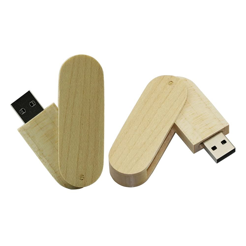 4GB Wood USB Flash Drive USB Drives Memory Stick Thumb Drives USB Stick USB 2.0 Pen Drive Date Storage Zip Drive Drive PenDrive External Storage (Maple)