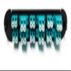 RiteAV - CCH LC/LC (12 Port Duplex w/24 Fiber Connectors) Adapter Patch Panel (Non-LGX) Aqua/Black (50/125) for Aqua OM4 Multimode 40Gb view 3
