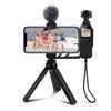 Alcoon Aluminum Handheld Phone Holder Tripod Mount Stand Compatible for DJI Osmo Pocket Accessories with Cold Shoe Interface and 1/4 Inch Thread view 3