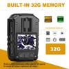 1296P HD Police Body Camera,32G Memory,CammPro I826 Premium Portable Body Camera,Waterproof Body-Worn Camera with 2 Inch Display,Night Vision,GPS for Law Enforcement Recorder,Security Guards,Personal view 2