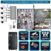 Compact 4-Channel HD/SD Multi-Viewer Split-Screen Video DVR for 1080p 720p AHD CVI TVI CVBS Cameras view 2