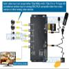 Compact 4-Channel HD/SD Multi-Viewer Split-Screen Video DVR for 1080p 720p AHD CVI TVI CVBS Cameras view 4