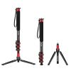Avella A324D Aluminum 67 Inch Camera Monopod Professional Telescopic Video Monopods Base Tripod for Canon Nikon Sony Olympus Panasonic DSLR Camera Black view 1