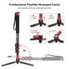 Avella C324D Carbon Fiber 67 Inch Camera Monopod Professional Telescopic Video Monopods Base Tripod for Canon Nikon Sony Olympus Panasonic DSLR Camera view 4