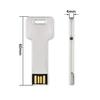 10Pack 2.0 USB Flash Drive Metal Key Design Metal Key Shaped Memory Stick USB Disk (2.0/1GB, Silver-2) view 2
