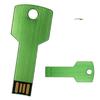 10Pack 2.0 USB Flash Drive Metal Key Design Metal Key Shaped Memory Stick USB Disk (2.0/128GB, Green) view 1