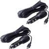 Dash Cam Charger Mini USB, Car Charger with USB Port Compatible with APEMAN, Rexing, Byakov, AKASO, Crosstour, Trekpow, Pruveeo, OldShark, Garmin and Most Other, Android Devices (11.5FT) 2 Pack view 1