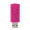 128GB Rotate Shape USB 2.0 Flash Drive USB Flash Drive PenDrive Memorias USB Memory Stick USB Drive USB Flash Disk Thumb Drive U Disk Pen Drive USB Stick (Pink) view 3