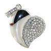 32GB Heart Shape USB Flash Drive USB Drives Memory Stick Thumb Drives USB 2.0 Disk Pen Drive Pen Drive Date Storage Flash Disk Zip Drive USB Stick USB Drive (Silver) view 4