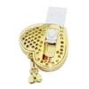 16GB Heart Shape USB Flash Drive USB Drives Memory Stick Thumb Drives USB 2.0 Disk Pen Drive Date Storage Zip Drive Jump Drive USB Stick USB Drive (Gold) view 3