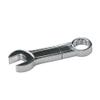 4GB Metal Wrench Shape USB 2.0 Flash Drive Pen Drive Memory Stick USB Stick USB Drive Flash Disk Thumb Drive USB Disk USB Stick U Disk PenDrive (Silver) view 2