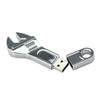 128GB Metal Wrench Shape USB 2.0 Flash Drive Pen Drive Memory Stick USB Stick USB Drive Flash Disk Thumb Drive USB Disk USB Stick U Disk PenDrive (Silver) view 4
