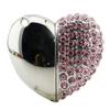 128GB Heart Shape USB Flash Drive USB Drives Memory Stick Thumb Drives USB 2.0 Disk Pen Drive Pen Drive Date Storage Flash Disk Zip Drive USB Stick USB Drive (Pink) view 2
