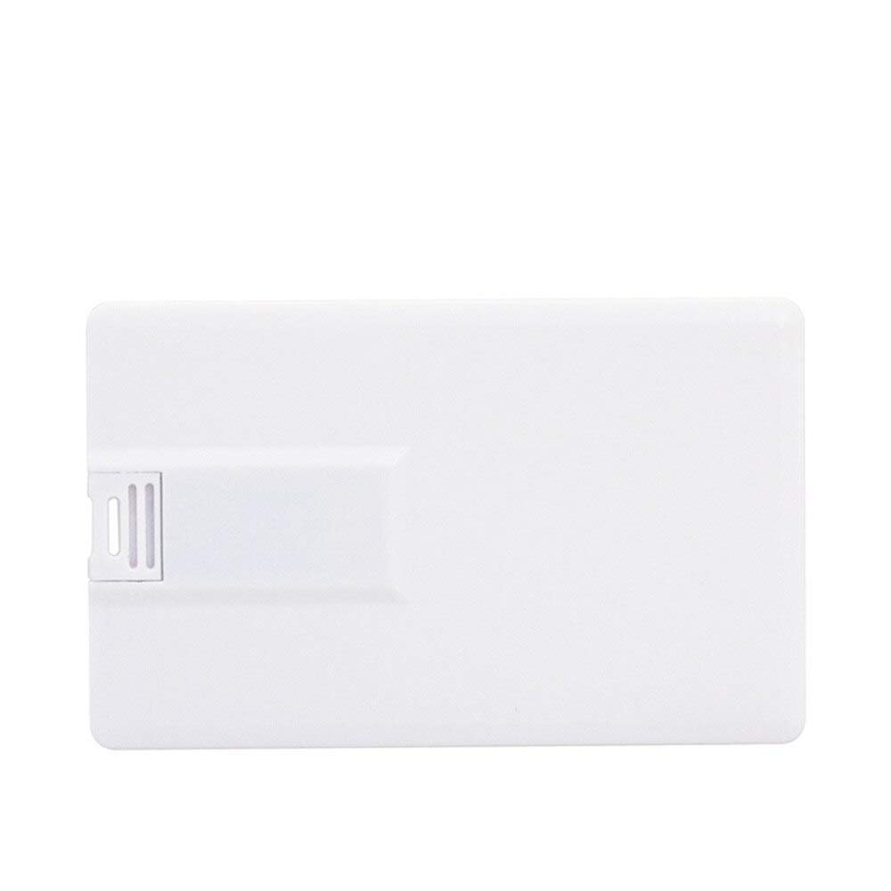 4GB Card Shape USB Flash Drive USB Drives Memory Stick Thumb Drives USB 2.0 Disk Pen Drive Pen Drive USB Drive Date Storage Flash Disk Zip Drive USB Stick (White)