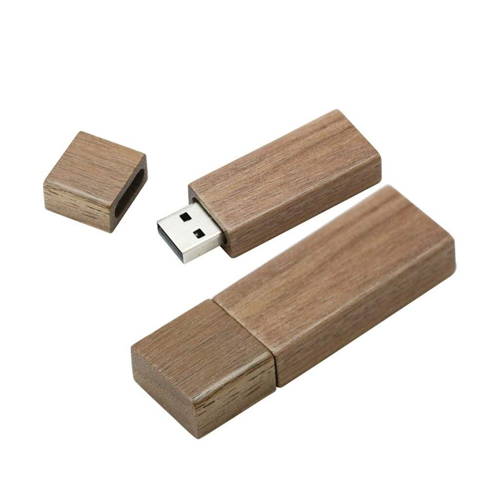 32GB Wood USB Flash Drive USB Drives Memory Stick Thumb Drives USB Stick USB 2.0 Pen Drive Date Storage Zip Drive Drive PenDrive External Storage (Walnut)