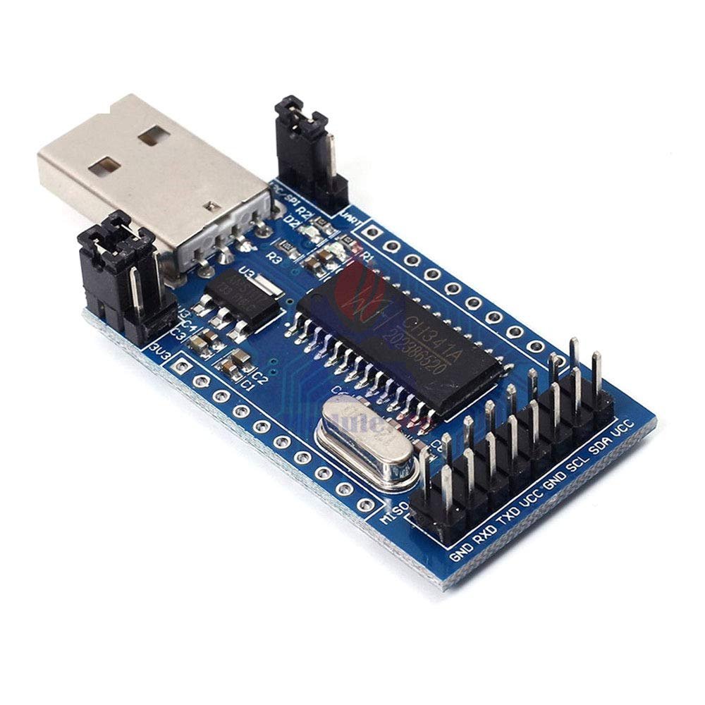 Uart Programmer CH341A Programmer USB uart IIC SPI I2C Converter Parallel Port ...