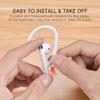 ICARERSPACE Ear Hooks for Apple AirPods Pro 2/1 & AirPod 4-1, White view 4