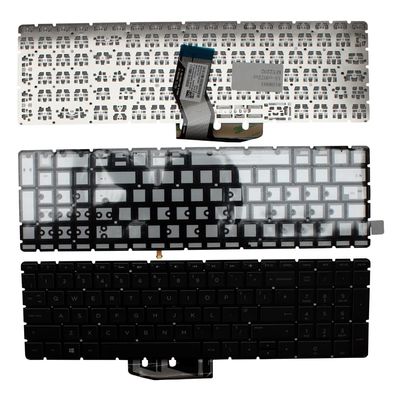 Power4Laptops UK Layout Backlit Black Replacement Laptop Keyboard Compatible with HP Pavilion 15-cd027AX