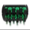 RiteAV - CCH SC/SC (12 Port Simplex w/12 Fiber Connectors) Adapter Patch Panel (Non-LGX) Lime Green/Black (50/125) for Lime Green OM5 Multimode 100Gb view 3