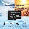 ARCANITE 128GB microSDXC Memory Card with Adapter - A1, UHS-I U3, V30, 4K, C10, Micro SD, Optimal Read speeds up to 90 MB/s view 3
