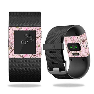 MightySkins Skin Compatible with Fitbit Surge Cover Skins Sticker Watch TrueTimber Conceal Pink