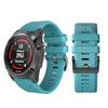 DKEnjoy Silicone Quick Release Wrist Band Replacement Bracelet Watch Strap for Garmin Fenix 5X/Fenix 5X Plus/Fenix 3/Fenix 3 HR Smartwatch (Rock Blue) view 1