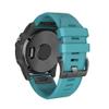 DKEnjoy Silicone Quick Release Wrist Band Replacement Bracelet Watch Strap for Garmin Fenix 5X/Fenix 5X Plus/Fenix 3/Fenix 3 HR Smartwatch (Rock Blue) view 2