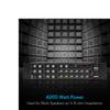 Pyle 12 Channel Power Amplifier w Bluetooth Wireless- 600W Max Power Rack Mount Amplifier with Multi-Zone Sound MixerRCA, USB and AUX inputs-Great for Restaurant, Theater, Studio or Stage- PT12050CH view 3