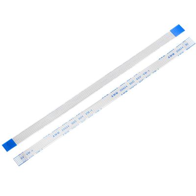 uxcell 10pcs Flexible Flat Cable, 150mm 1mm Pitch A Type 6 Pins FPC FFC Flexible Ribbon Cable for LCD TV DVD Player
