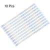 uxcell 10pcs Flexible Flat Cable, 150mm 1mm Pitch A Type 6 Pins FPC FFC Flexible Ribbon Cable for LCD TV DVD Player view 2