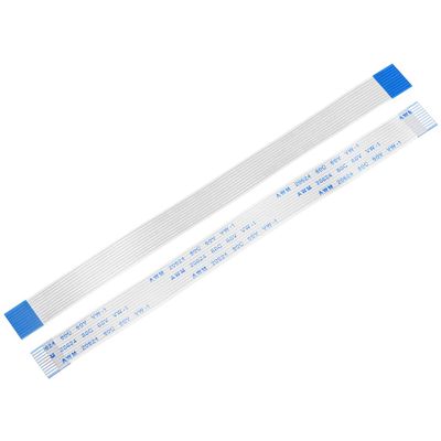 uxcell Flexible Flat Cable,150mm 1mm Pitch 10 Pins FPC FFC Flexible Ribbon Cable for LCD TV DVD Player Laptop 10Pcs (A Type)