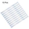 uxcell Flexible Flat Cable,150mm 1mm Pitch 10 Pins FPC FFC Flexible Ribbon Cable for LCD TV DVD Player Laptop 10Pcs (A Type) view 2