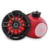 DS18 NXL-PS6R 2-Way Wakeboard Tower Speakers with Integrated RGB Lights - 300 MAX  Perfect for Jet Skies, Ideal for ATV, UTV, Jeep, Side by Side, Marine,RZR view 1