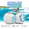 DS18 NXL-PS6R 2-Way Wakeboard Tower Speakers with Integrated RGB Lights - 300 MAX  Perfect for Jet Skies, Ideal for ATV, UTV, Jeep, Side by Side, Marine,RZR view 2