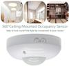 Sensky 360 Degree Ceiling Mount Occupancy Sensor, 110-240V PIR Motion Sensor Switch, High Sensitive Movement Detector Light Switch, Neutral Required(Max Detection Distance: 6 m) view 3