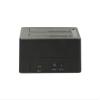Delock 63957 USB-C Docking Station Black USB-C Clone Function HDD SSD view 3
