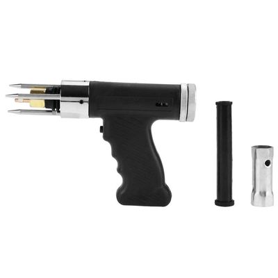 Stud Welding Gun, 1Pcs Capacitor Discharge (CD) Stud Welding Gun Welding Torch + 6Pcs M3 to M10 Collet for Welding Aluminum, Brass, Copper, Steel, Welding Torch Set
