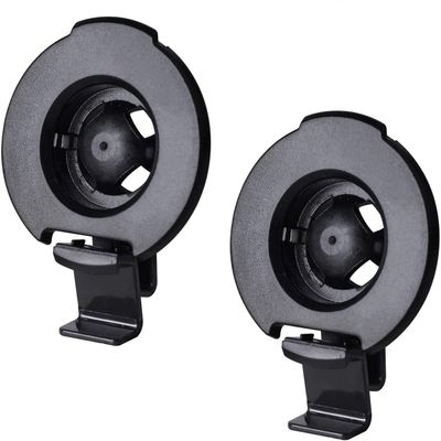 QVEEQ Garmin Accessories GPS Bracket Cradle Mount Compatible with Garmin Nuvi 54 56 58 42LM 44 52LM 55LMT 2407 2408 2447 2448 2467 2497 2507 2508 2547 2548 2557 2567 2577 Nuvi GPS (2 Pack)