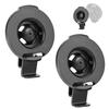 QVEEQ Garmin Accessories GPS Bracket Cradle Mount Compatible with Garmin Nuvi 54 56 58 42LM 44 52LM 55LMT 2407 2408 2447 2448 2467 2497 2507 2508 2547 2548 2557 2567 2577 Nuvi GPS (2 Pack) view 3